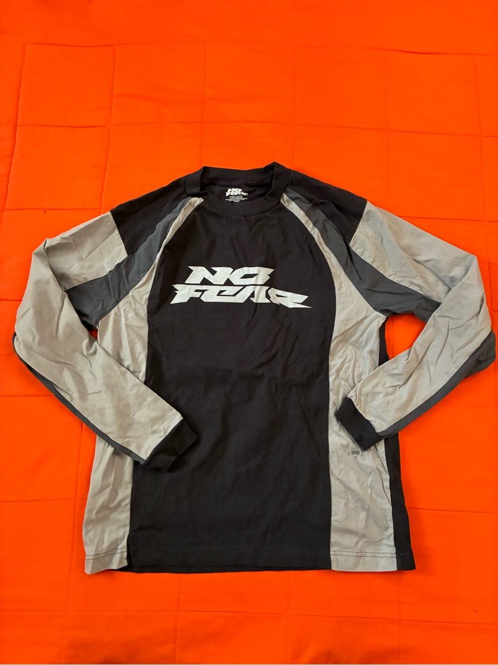 No Fear Shirt Mens Medium Long Sleeve Y2K graphic shirt